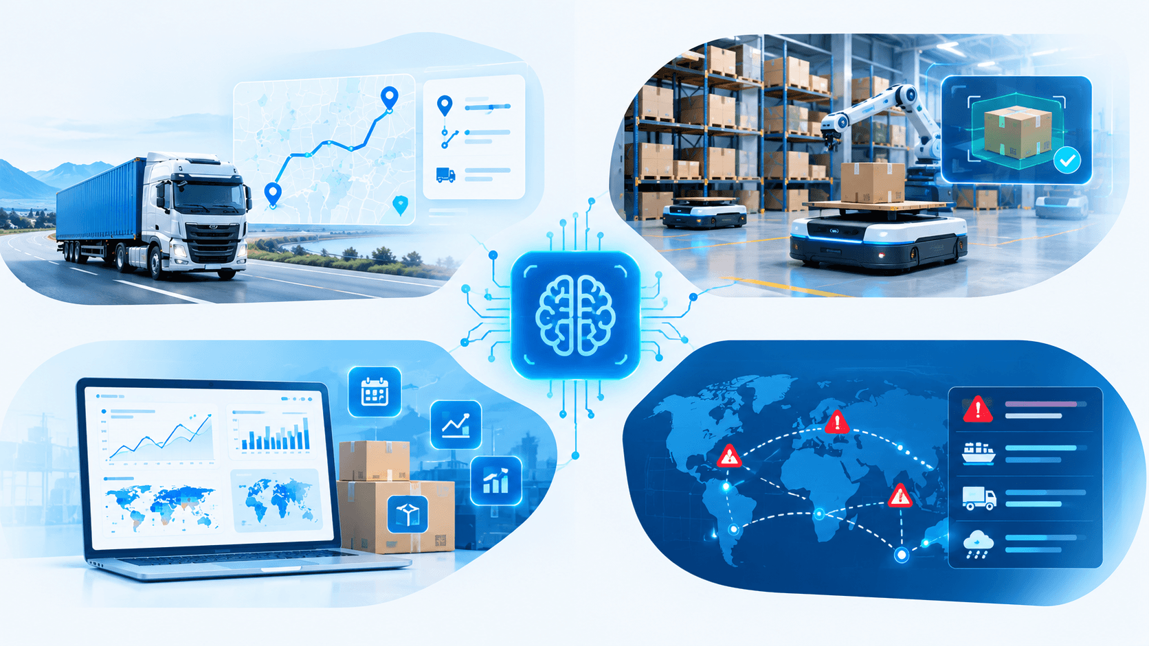 applications of AI in logistics